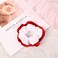 3PCS Christmas Hair Scrunchies Velvet Christmas Hair Ties Red Green White Elastic Hair Bands Hair Accessories Christmas Ponytail Holders for Girls Kids Women Birthday Xmas Gifts