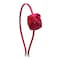 Burgundy Valentine's Day Headbands for Women Girls Rose Hair Band Romantic Hair Accessories Elegant Hair Hoop Headdress for Valentine's Party Birthday Wedding Gift 1PCS (Wine Red)
