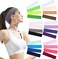 20 pcs/Set Sport Headbands for Women, Yoga Hair Bands for Women's Hair Soft Elastic High Stretchy Teens Girls Athletic Headbands