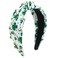 Shamrock Headband for Girls Women - St. Patricks Hair Band - Green Leaf Hair Accessories - Wedding Birthday Party Gifts