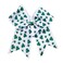 St. Patrick's Ponytail Holder Girls Cheerleader Hair Bow hair Tie Green St. Patrick's Day Hair rope Accessories(603) (A)