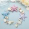 Brishow Beach Wedding Headband Starfish Hair Accessories Sea Shell Princess Headpiece Pearl Party Hair Vine for Women and Girls