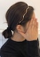 Metal Headbands for Women - Trendy &amp; Cute Gold and Silver Designer Hair Accessories: Elastic Hair Bands for Teens &amp; Women (2PCS)