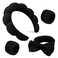 Spa Headbands for Women &amp; Wristband Set，Skincare Headbands for Washing Face，Face Wash Headband for Women，Makeup Headband，Cute Hair Band for Girls，Headband for Skin Care 4 Pcs