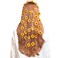 Sucrain 1pcs Flower Hippie Headband Floral Crown Summer Sunflower Hair Accessories for 70 s Bohemian Costumes Style (Yellow)