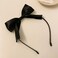 Kilener Bow Headband Hairband for Women Girls - Handmade Bows Head Band, 2 Pack - Red and Black Bowknots, Hair Hoop, Hair Ornament for Washing Face, Makeup, Party, Daily Wear