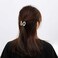 Brinie Hair Claw Clamps Champagne Pearl Hair Barrettes Medium Small Non Slip Clips Hair Accessories for Women and Girls (3 PCS)