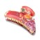 Hair Claw Clip for Women Girls Flower Banana Cute Kawaii Aesthetic Hair Clip for Thic Hair (Hair Vance Big/Darkred)