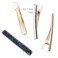 4 Rhinestone Crystal Long Slim Beak Duckbill Alligator Clip Pin Hair Accessories Women Girls