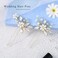 JAKAWIN Bride Wedding Pearl Hair Pins Rhinestone Flower Hair Piece Dressy Bridal Hair Accessories for Women HP065 (Gold)