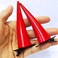 Anime Power Horns Hair Clips Devil Horn PVC Cosplay Props Red PVC Headwear Barrettes Unisex Hair Accessory Halloween