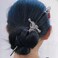 Hair Chopsticks,Comics Chinese Style Hair Pin Cute Hair Sticks for Bun with Tassel Red Gem Hair Accessories for Women Girls Long Hair,Style3 One Size