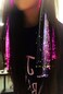 LED Light Up Hair Clips - 16 Pack Glow in the Dark Party Supplies Bar Dancing Hairpin Hair Accessories Women Girls Braid Extension Clips for Festival Halloween Christmas Birthday