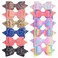 12pcs Glitter Hair Bows Alligator Clips Sequins Hair Clips Hair Barrettes Hair Accessories for Kids Girls Teens Toddlers