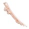 Ruihfas 1 Pair Fashion Women Girls Crystal Rhinestone Hairpins Double Butterfly Design Hair Pins Clips Barrettes Headdress (Purple)