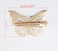 Yueton Pack of 2 Golden Butterfly Hair Clip Hair Accessories, Bride Headwear Hair Clips