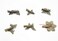 yueton?Pack of 6 Vintage Hairpin Butterfly Dragonfly Flower Shape Hair Clip Headwear Lady Hair Accessories
