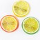 Realistic Lemon Hair Clips and Barrettes for Toddler Girls - Cute Fruit Hair Accessories Set of 3 by 3pcs