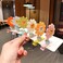 Flower Kids Hair Clip Moving Sunflower Hair Pins Summer Hair Accessories Set For Thick Hair For Women And Girl Headwear Accessories 6 PCS
