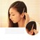 Ruihfas Fashion 4Pcs Eye-catching Women Girls Pearl Rhinestone Beak Clip Duckbill Clip Alligator Clip Hair Clip Hairpin 2.36&times;0.4 inch