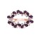 Ruihfas Bridal Hair Jewelry Austria Rhinestone Crystal Hair Barrette for Women Clips Hair Hairpins (Purple)