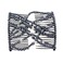 Ruihfas Stretchable Hair Combs Clips Hairpins Easy Stretch Double Slides Combs for Women Girls DIY Hair Styling Accessories, Pack of 4