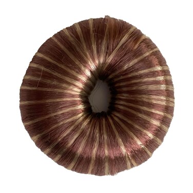 CAISHA Hair Donut Up Do Hair Ring Hairstyler Bun Maker Bridal Hairpiece Hair Styling Tool Brown Blonde DK10