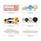 Mehayi 20 PCS Pearls Hair Clips Fashion Korean Style Acrylic ResinHairpins / Barrettes for Women and Ladies Girls Headwear Styling Tools Hair Accessories Bobby Pins