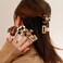 4PCS Acetate Hair Clip, Nonslip Claw Hair Clips for Women Girls, Tiny Hair Claw Clips for Thin, Medium Thick Hair