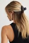 LILIE&amp;WHITE Acrylic Hair Clips For Women Black Claw Clips With The Rhinestone Pattern In Red Cherry Hair Clip With Claw For Thick Hair Strong Hair Fix Claw Clips