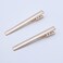 30pcs Skinny Alligator Hair Clips Metal Barrettes Hair Clips for Women and Girls DIY Craft (60mm, KC Gold)