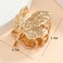 Maple Leaf Hair Claw Clips for Thin Hair Metal Hair Clips Maple Leaves Design Hairpin Gold Hair Barrettes Clamp Strong Hold Nonslip Big Hair Clip Hair Styling Accessories for Women Girls 1Pack