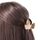 Maple Leaf Hair Claw Clips for Thin Hair Metal Hair Clips Maple Leaves Design Hairpin Gold Hair Barrettes Clamp Strong Hold Nonslip Big Hair Clip Hair Styling Accessories for Women Girls 1Pack