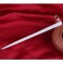 Chinese White Jade 6.69" Hair Sticks for Long Hair Simple Hairpins for Cheongsam