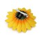 6PK Fashion Sunflower Hair Clip Simulation of Daisy Salon Clip Large Sectioning Clips Hair Alligator Hairpin Clamp Barrettes Styling Accessories for Girls and Women Ladies Headwear Styling Tools
