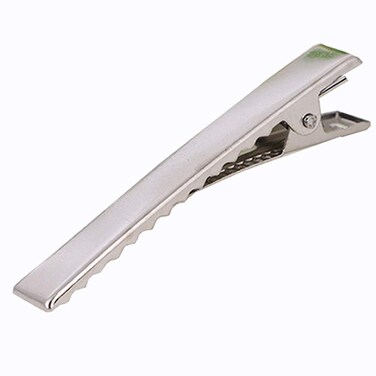 100 Pcs 3.1 Inch Silver DIY Hair Clips - Metal Alligator Clip for Hair Care Styling Tools, Arts &amp; Crafts Projects, Women Styling