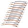 12 Pieces Rhinestone Bobby Pins, Silver and Gold Metal Hair Diamond Bobby Pins Clips Crystal Hair Pin for Lady Women Girls