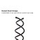 Honbay 10PCS Black Round Head Spiral Bobby Hair Pins Twist Screw Hair Pins Spin Pins Bun Stick Pick 14mm Dia Pearl