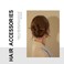 4 Pieces Of Sandalwood Hairpin, Ball Head Simple Spring Plate Hairpin, Retro Handmade Wooden Hair Stick Long Hair Sandalwood Hair Bun Hairpin Ladies Hair Accessories