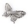 AKOAK Amazing Fashion Butterfly Hairpin Blue Crystal Headwear Barrette Hair Clip Headwear Accessories Jewelry