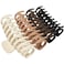 OWIIZI Large Claw Clips, 4.3" Matte Hair Clips for Women's Long Thick Hair, Non-Slip Barrette Clips (4packs)