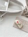 Hair Claw Clips For Women With Rose Pattern Hair Clip Non-Slip Elegant Hair Accessories Hair Claw for Women Girls Thick &amp; Thin Hair &amp; Curly Hair Cream White