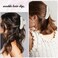Medium French White Hair Claw for Women - Styling Banana Clips for Thin Hair, Exquisite Barrettes and Hair Decorations (1Pcs)