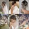 30 Pieces Wedding Pearl Hair Pins for Brides Bridal, Elegant Pearl Rhinestones Hair Pins Updos Hair Piece Hair Accessories for Brides Bridesmaid Women (Gold)