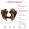 Messy Bun Hair Piece Side Comb Clip in Hair Bun Hairpiece for Women Short Natural Straight Versatile Adjustable Styles Easy Hair pieces (Iced Mocha-S)