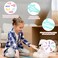 36Pcs Snap Hair Clips for Girls Candy Color Hair Snap Clips No Slip Star Hair Clips Colorful Hair Clips Cute Butterfly Barrettes Heart Shaped Hairclips for Toddlers Kids Teens Women