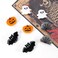 Mini Halloween Hair Claw Clips for Girls Pumpkin Ghost Bat Spider Web Hair Clips Cute Halloween Hair Accessories for Women 8pcs