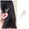 Crystal Snake Hair Clip Barrette Gold Snake Bobby Pin Clip Metal Serpent Hairpins Clip Punk Animal Hair Pin Head Clip Decorative Hair Accessories for Women and Girls