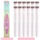 Hair Tinsel 12 Pcs Hair Tinsel Clip in Glitter Tinsel Hair Extensions 23.6Inch Clip in Hair Tinsel Kit for Girls Sparkling Fairy Party Dazzle Hair Accessories for Women Kids (Pink)