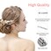 MORGLES Silver Bobby Pins for Gray Hair 120PCS 2Inches Hair Pins for Women with Box